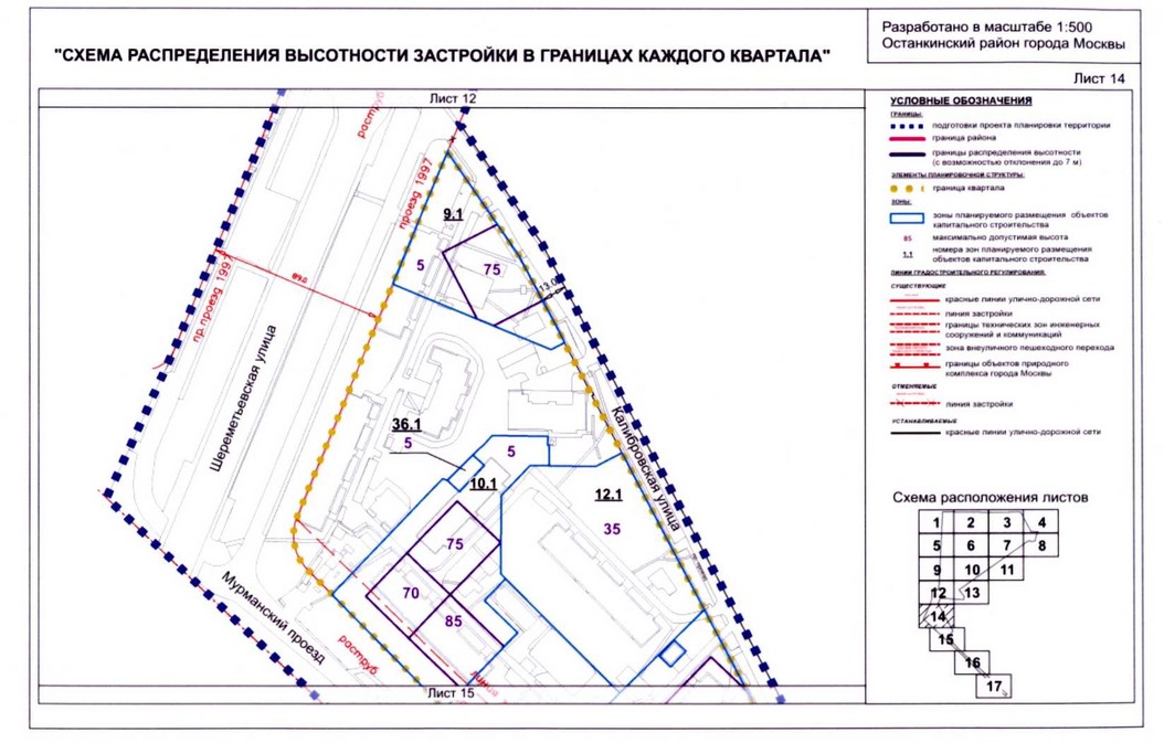 Постановление Правительства Москвы от 04.09.2020 N 1448-ПП "Об утверждении проекта планировки территории микрорайонов 14, 15 - 16 и квартала 104 Останкинского района города Москвы"