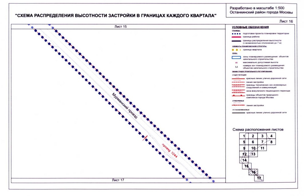 Постановление Правительства Москвы от 04.09.2020 N 1448-ПП "Об утверждении проекта планировки территории микрорайонов 14, 15 - 16 и квартала 104 Останкинского района города Москвы"