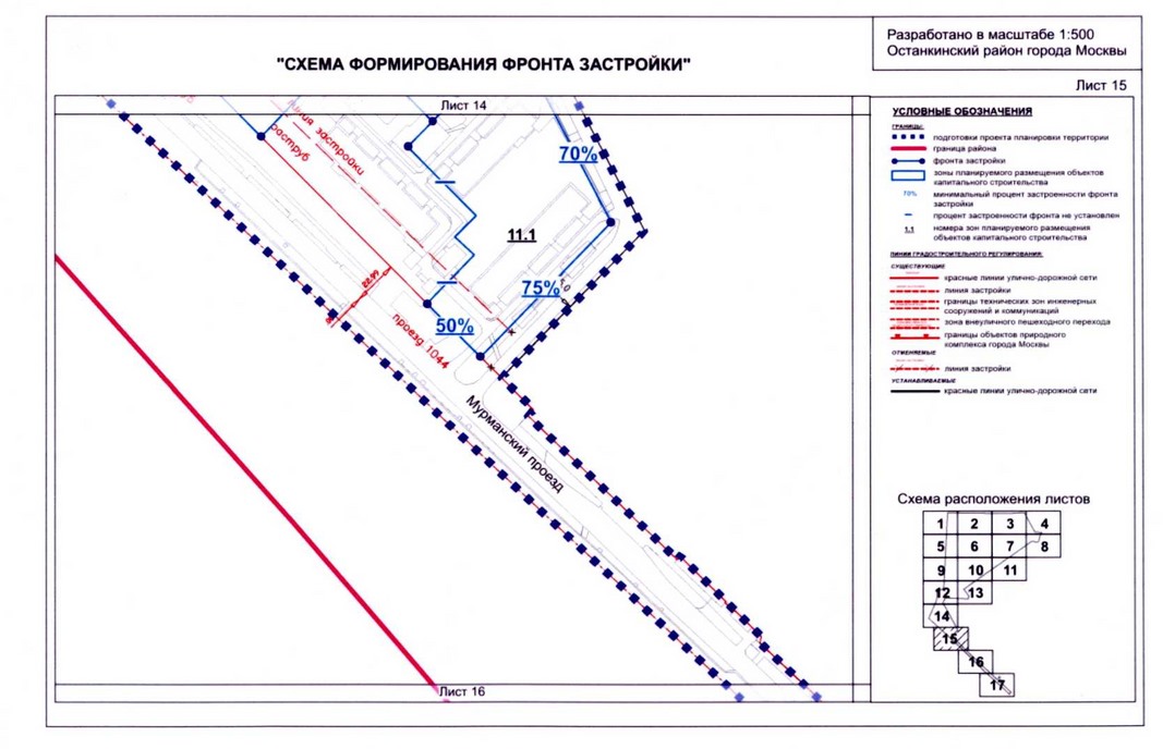 Постановление Правительства Москвы от 04.09.2020 N 1448-ПП "Об утверждении проекта планировки территории микрорайонов 14, 15 - 16 и квартала 104 Останкинского района города Москвы"