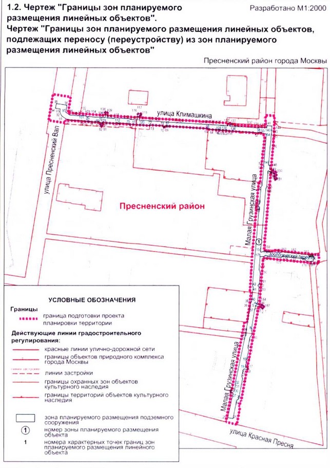 Постановление Правительства Москвы от 06.10.2020 N 1648-ПП "Об утверждении проекта планировки территории линейного объекта - реконструкция газопровода низкого и среднего давления на земельных участках по адресам: улица Пресненский Вал, дом 8, корпус 1; Столярный переулок, дом 14"