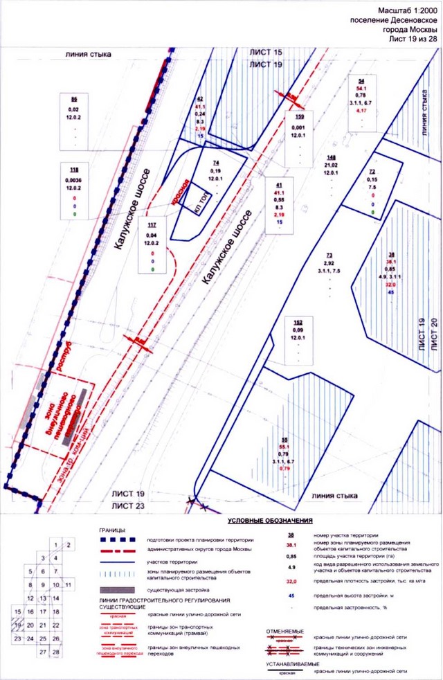 Постановление Правительства Москвы от 23.10.2020 N 1807-ПП "Об утверждении проекта планировки территории вблизи пересечения Калужского шоссе с Власьевской улицей"