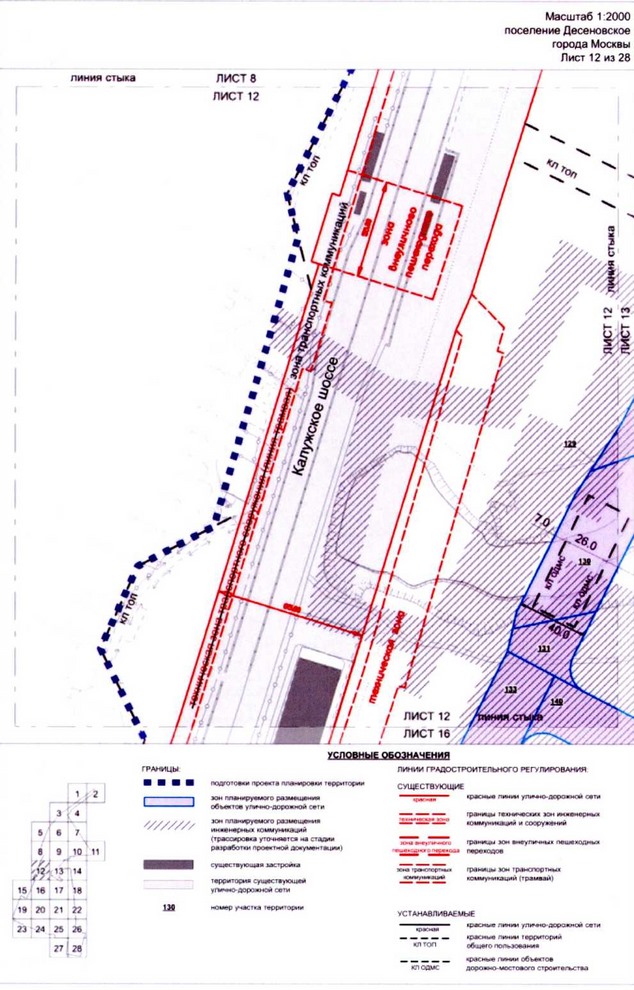 Постановление Правительства Москвы от 23.10.2020 N 1807-ПП "Об утверждении проекта планировки территории вблизи пересечения Калужского шоссе с Власьевской улицей"