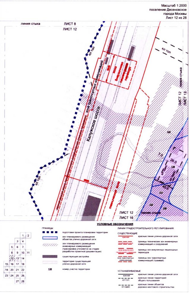 Постановление Правительства Москвы от 23.10.2020 N 1807-ПП "Об утверждении проекта планировки территории вблизи пересечения Калужского шоссе с Власьевской улицей"