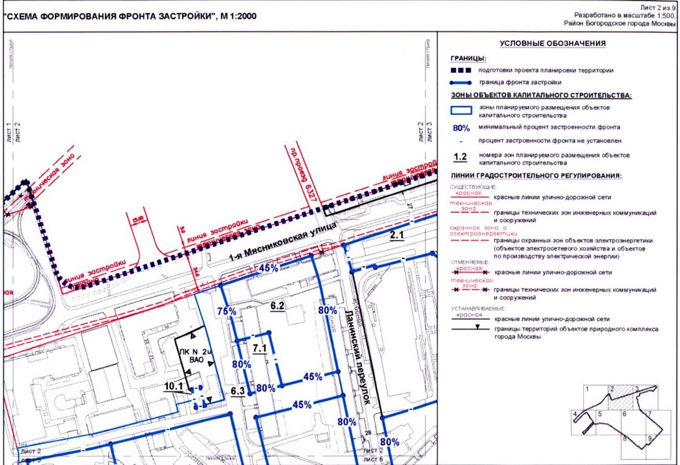 Постановление Правительства Москвы от 02.11.2020 N 1868-ПП "Об утверждении проекта планировки территории микрорайонов 15Б-16Б района Богородское города Москвы"