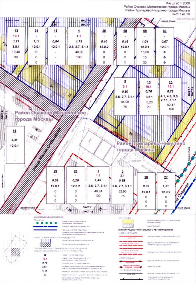 Постановление Правительства Москвы от 25.11.2020 N 2070-ПП "Об утверждении проекта планировки территории по адресу: ул. Озерная, вл. 42 - 44"