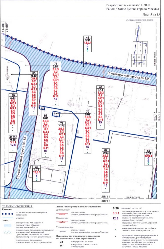 Постановление Правительства Москвы от 08.12.2020 N 2179-ПП "Об утверждении проекта планировки части территории промышленной зоны ЮБ-I в границах производственной зоны "Южное Бутово"