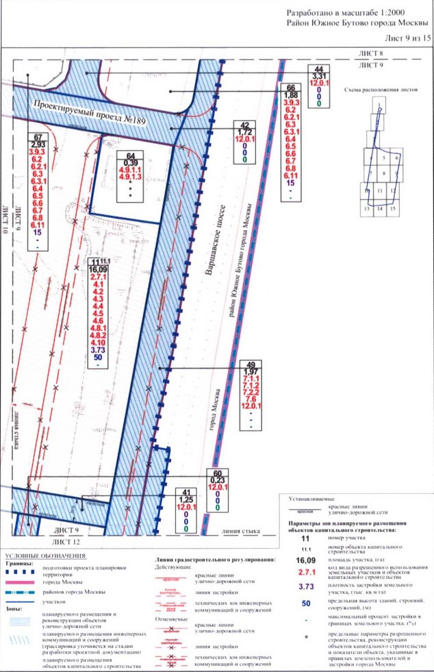 Постановление Правительства Москвы от 08.12.2020 N 2179-ПП "Об утверждении проекта планировки части территории промышленной зоны ЮБ-I в границах производственной зоны "Южное Бутово"