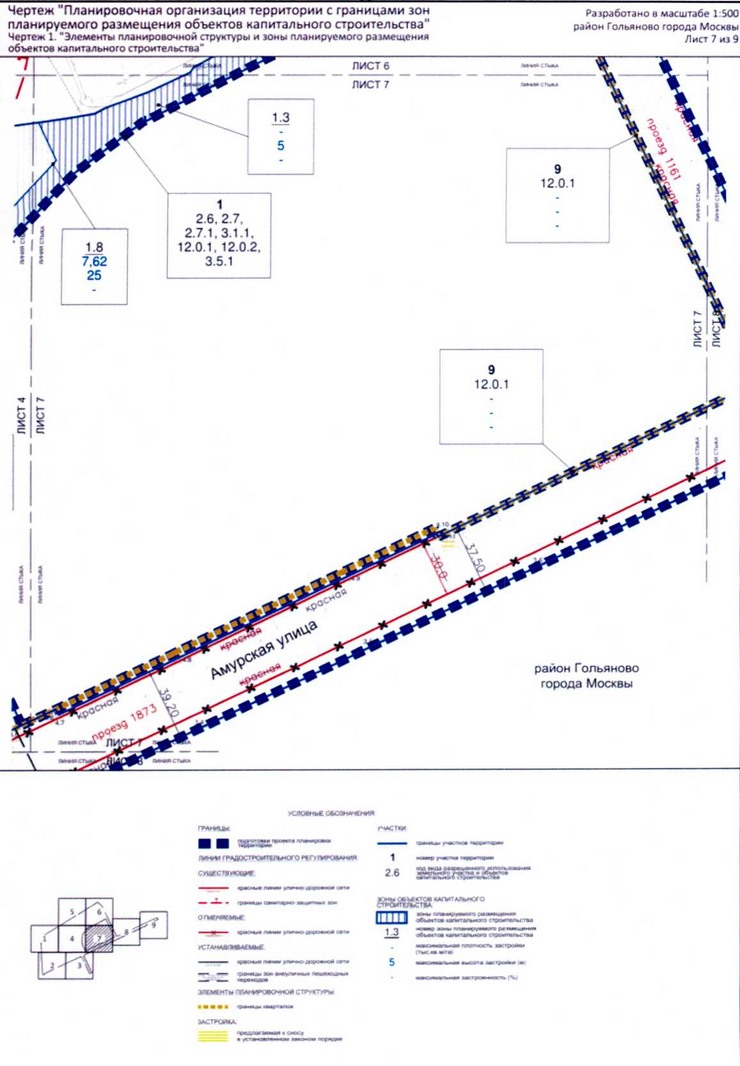 Постановление Правительства Москвы от 25.12.2020 N 2391-ПП "Об утверждении проекта планировки территории по адресу: ул.Амурская, вл.1 района Гольяново города Москвы"