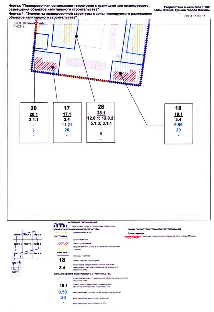 Постановление Правительства Москвы от 25.12.2020 N 2393-ПП "Об утверждении проекта планировки территории микрорайонов 9, 11 района Южное Тушино города Москвы"