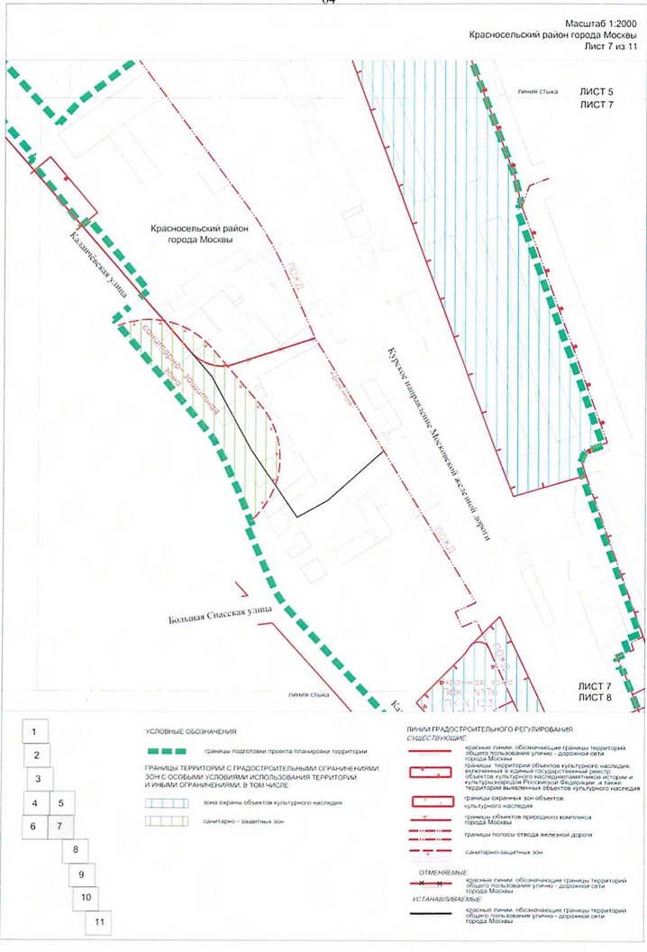 Постановление Правительства Москвы от 14.01.2021 N 8-ПП "Об утверждении проекта планировки территории, прилегающей к Московским центральным диаметрам: МЦД-2 "Нахабино-Подольск", участок от Курского вокзала до Рижской эстакады"