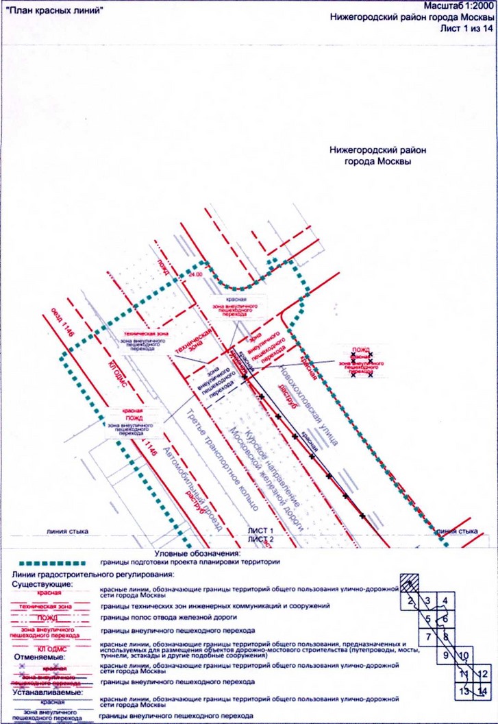 Постановление Правительства Москвы от 02.03.2021 N 257-ПП "Об утверждении проекта планировки территории, прилегающей к Московским нейтральным диаметрам: МЦД-2 "Нахабино-Подольск", участок от Волгоградского проспекта до ТТК"
