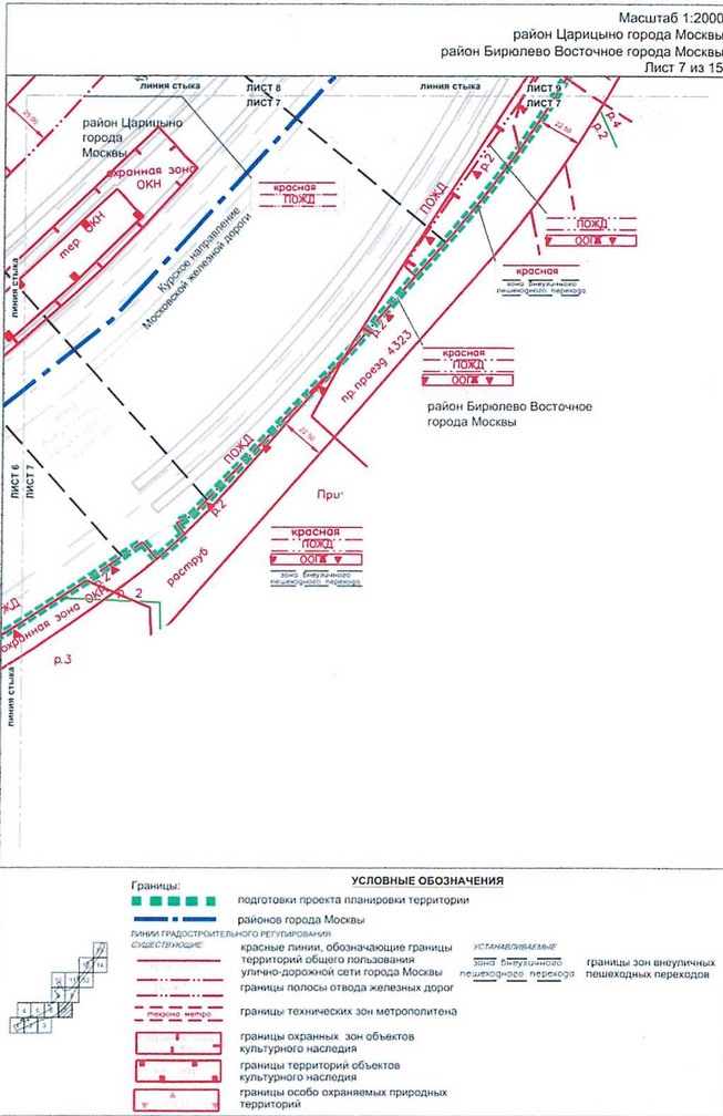 Постановление Правительства Москвы от 02.03.2021 N 263-ПП "Об утверждении проекта планировки территории, прилегающей к Московским центральным диаметрам: МЦД-2 "Нахабино-Подольск", участок от ст.Котляково до Ереванской ул."