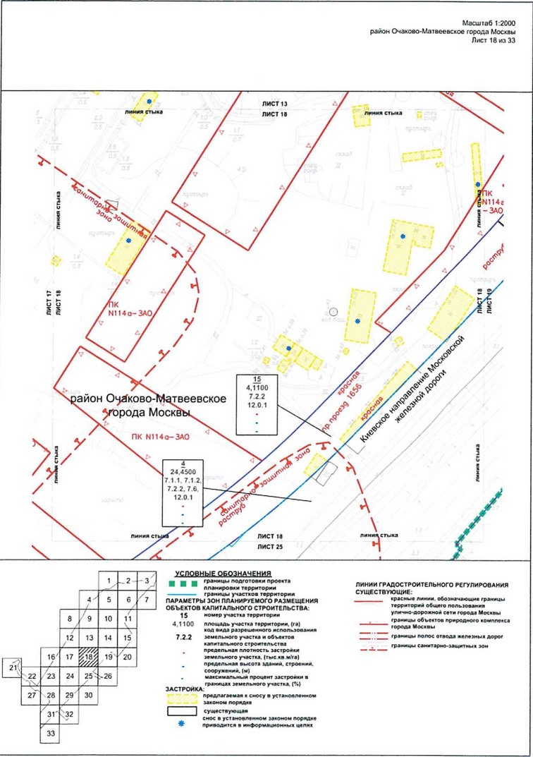 Постановление Правительства Москвы от 09.04.2021 N 428-ПП "Об утверждении проекта планировки территории вдоль Киевского направления Московской железной дороги с учетом строительства дополнительных путей и развития железнодорожной инфраструктуры на участке от Киевского вокзала до остановочного пункта Апрелевка, остановочные пункты Аминьевская, Очаково"