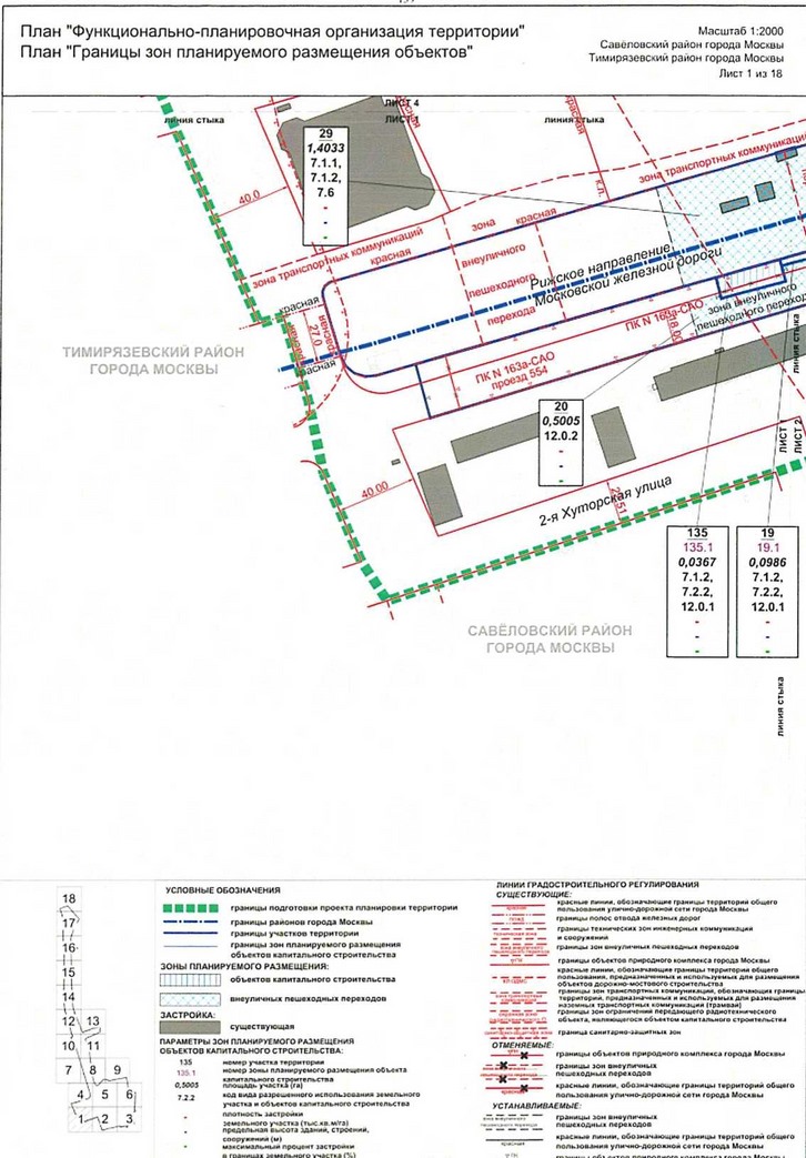 Постановление Правительства Москвы от 27.04.2021 N 540-ПП "Об утверждении проекта планировки территории, прилегающей к Московским центральным диаметрам: МЦД-1 "Одинцово- Лобня", участок от Савеловского вокзала до Октябрьской железной дороги"