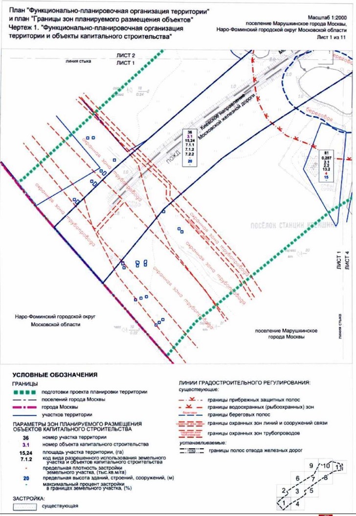 Постановление Правительства Москвы от 22.06.2021 N 880-ПП "Об утверждении проекта планировки территории вдоль Киевского направления Московской железной дороги на участке от Киевского вокзала до остановочного пункта "Апрелевка", остановочный пункт "Крекшино"