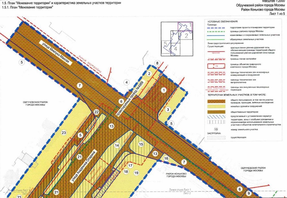 Постановление Правительства Москвы от 03.08.2021 N 1217-ПП "Об утверждении проекта планировки территории линейного объекта участка улично-дорожной сети - улица Академика Опарина"