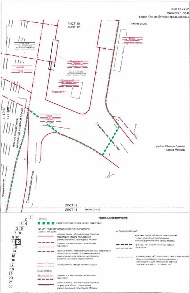 Постановление Правительства Москвы от 10.08.2021 N 1226-ПП "Об утверждении проекта планировки территории, прилегающей к Московским центральным диаметрам: МЦД-2 "Нахабино-Подольск", участок от границы ТПУ "Щербинка" до Варшавского шоссе"
