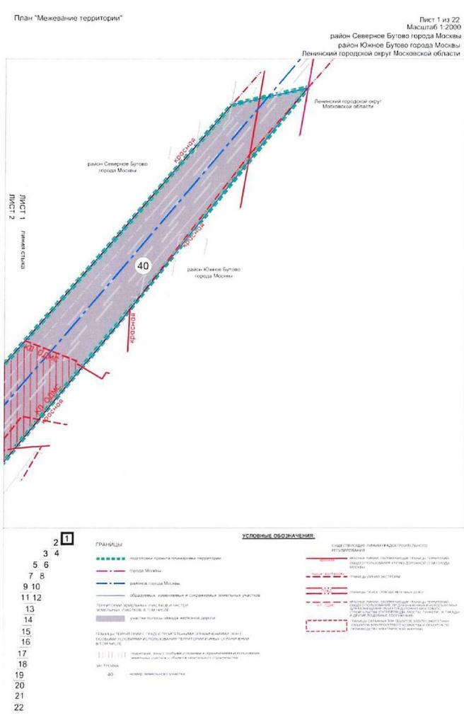 Постановление Правительства Москвы от 10.08.2021 N 1226-ПП "Об утверждении проекта планировки территории, прилегающей к Московским центральным диаметрам: МЦД-2 "Нахабино-Подольск", участок от границы ТПУ "Щербинка" до Варшавского шоссе"