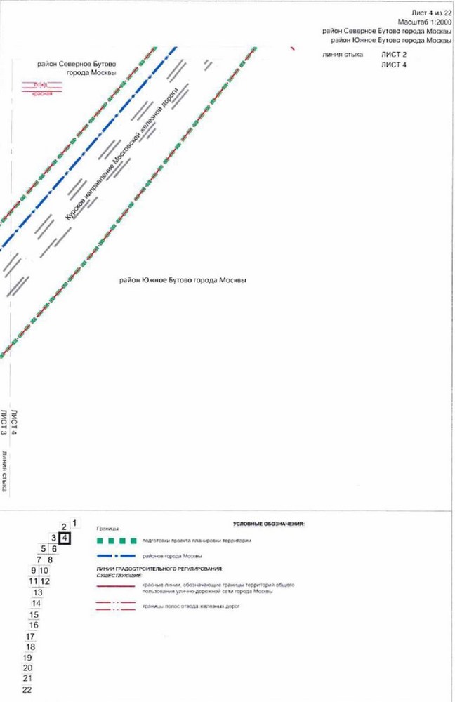 Постановление Правительства Москвы от 10.08.2021 N 1226-ПП "Об утверждении проекта планировки территории, прилегающей к Московским центральным диаметрам: МЦД-2 "Нахабино-Подольск", участок от границы ТПУ "Щербинка" до Варшавского шоссе"