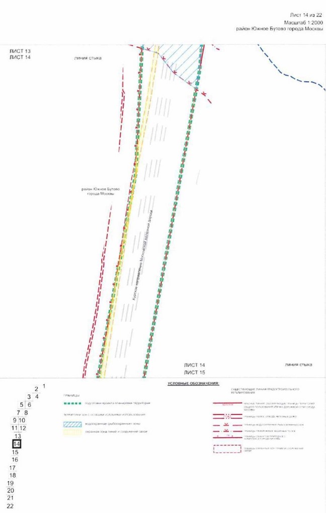 Постановление Правительства Москвы от 10.08.2021 N 1226-ПП "Об утверждении проекта планировки территории, прилегающей к Московским центральным диаметрам: МЦД-2 "Нахабино-Подольск", участок от границы ТПУ "Щербинка" до Варшавского шоссе"