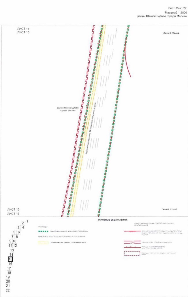 Постановление Правительства Москвы от 10.08.2021 N 1226-ПП "Об утверждении проекта планировки территории, прилегающей к Московским центральным диаметрам: МЦД-2 "Нахабино-Подольск", участок от границы ТПУ "Щербинка" до Варшавского шоссе"