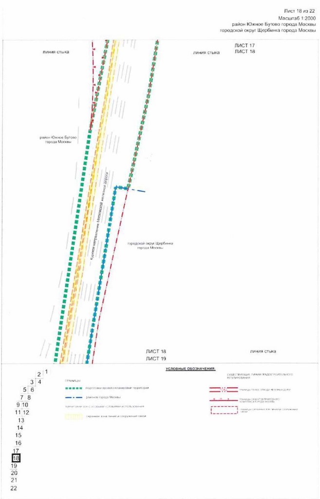 Постановление Правительства Москвы от 10.08.2021 N 1226-ПП "Об утверждении проекта планировки территории, прилегающей к Московским центральным диаметрам: МЦД-2 "Нахабино-Подольск", участок от границы ТПУ "Щербинка" до Варшавского шоссе"