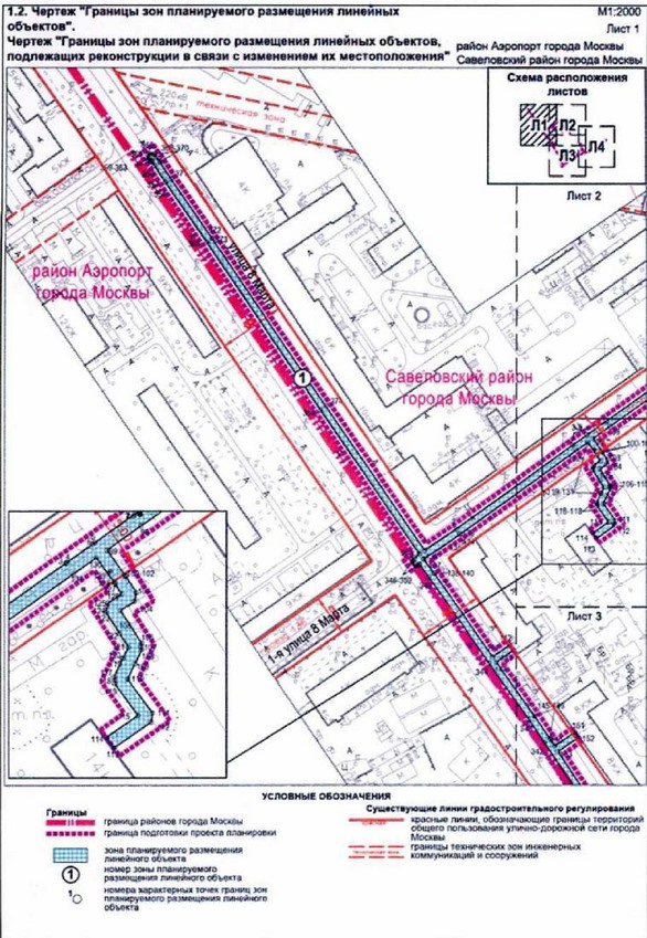 Постановление Правительства Москвы от 21.10.2021 N 1661-ПП "Об утверждении проекта планировки территории линейного объекта - реконструкция газопровода низкого давления по адресу: улица Юннатов, улица 8 Марта"