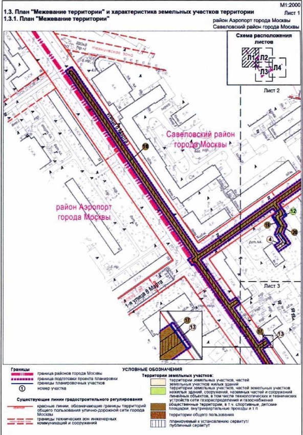 Постановление Правительства Москвы от 21.10.2021 N 1661-ПП "Об утверждении проекта планировки территории линейного объекта - реконструкция газопровода низкого давления по адресу: улица Юннатов, улица 8 Марта"