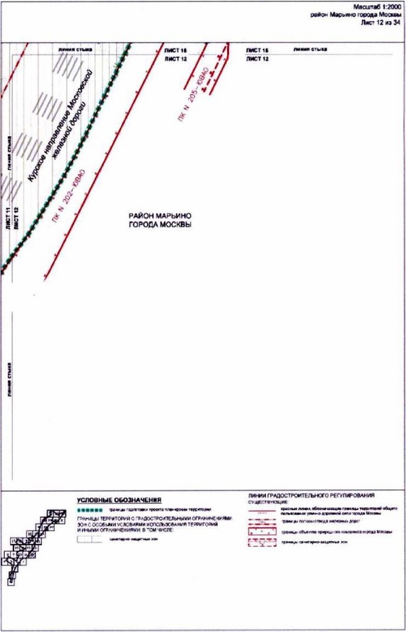 Постановление Правительства Москвы от 26.10.2021 N 1672-ПП "Об утверждении проекта планировки территории, прилегающей к Московским центральным диаметрам: МЦД-2 "Нахабино - Подольск", участок от Ереванской ул. до пл.Перерва"