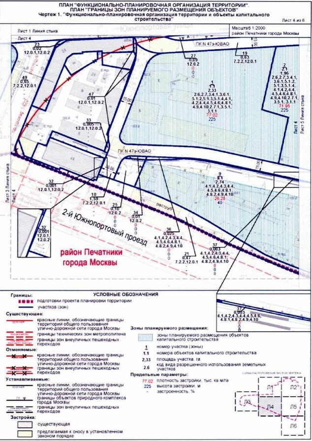 Постановление Правительства Москвы от 30.11.2021 N 1852-ПП "Об утверждении проекта планировки части территории производственной зоны N 26 "Южный порт", ограниченной Южнопортовой улицей, 2-м Южнопортовым проездом, полосой отвода железной дороги"