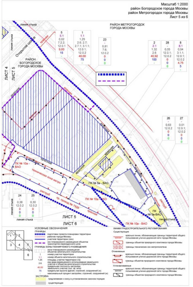 Постановление Правительства Москвы от 04.05.2022 N 808-ПП "Об утверждении проекта планировки территории, ограниченной Ивантеевской улицей, 7-м и 6-м проездами Подбельского, Московским центральным кольцом и Открытым шоссе, включая территорию транспортно-пересадочного узла"