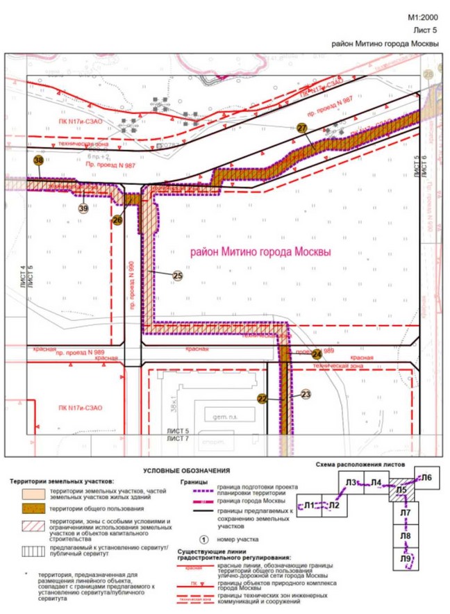 Постановление Правительства Москвы от 19.09.2022 N 2005-ПП "Об утверждении проекта планировки территории линейного объекта - реконструкция воздушных участков кабельно-воздушной линии 220 кВ "Западная-Куркино", "Западная-Пенягино", "Куркино-Герцево"