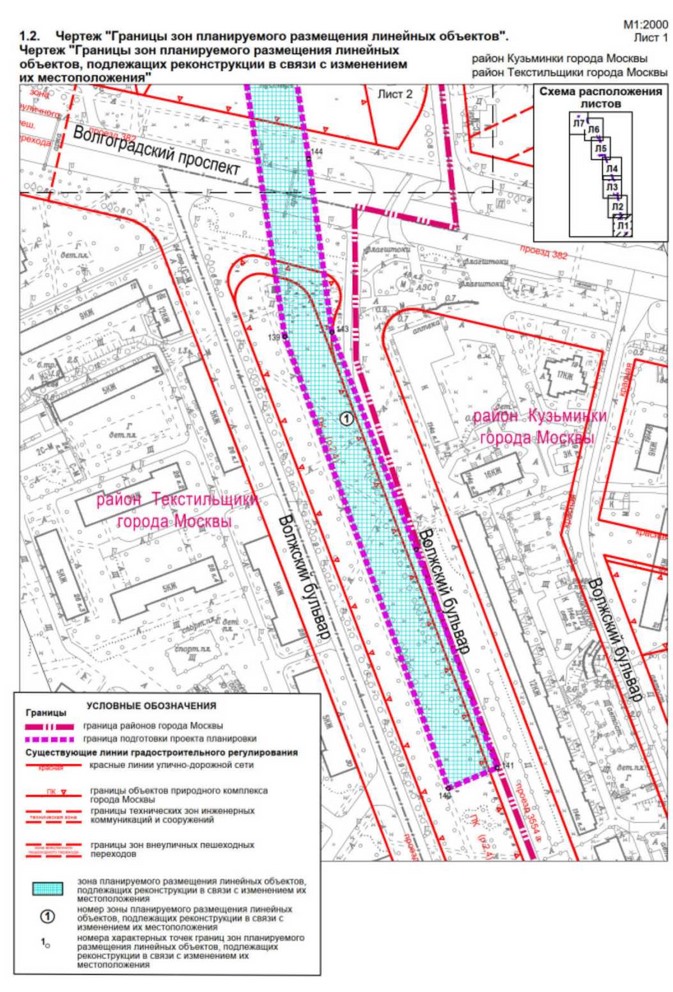 Постановление Правительства Москвы от 23.09.2022 N 2068-ПП "Об утверждении проекта планировки территории линейного объекта - реконструкция газопровода высокого давления по адресу: г. Москва, Волжский бульвар"