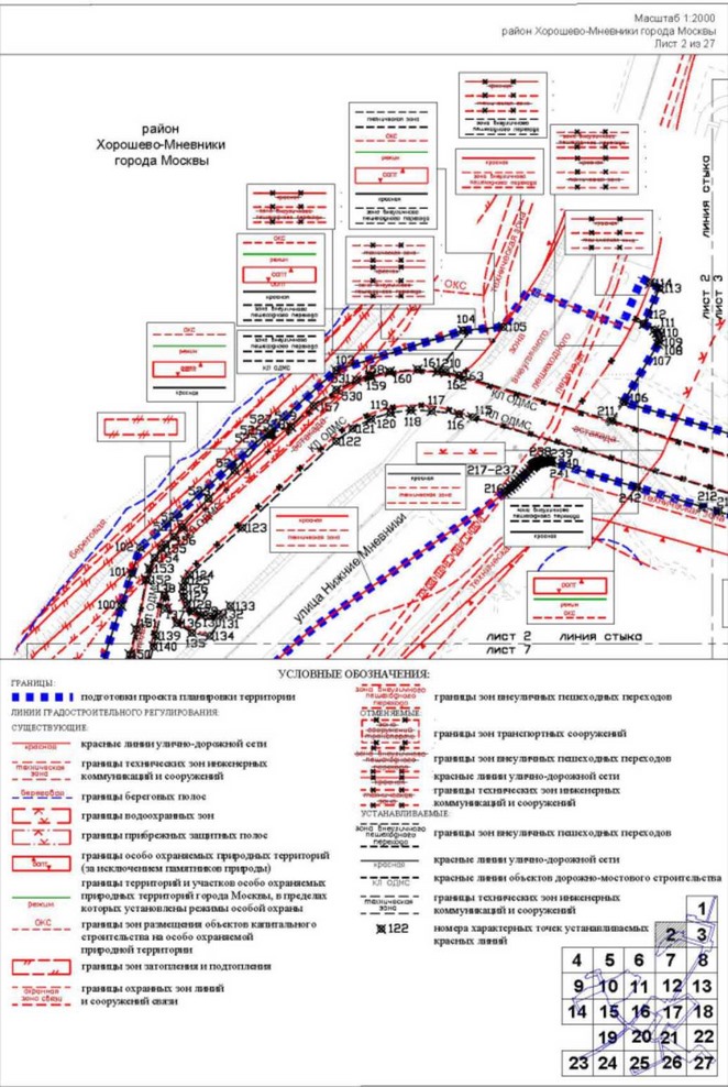 Постановление Правительства Москвы от 26.10.2022 N 2342-ПП "Об утверждении проекта планировки территории пешеходных мостов и набережной Москвы-реки в Мневниковской пойме"