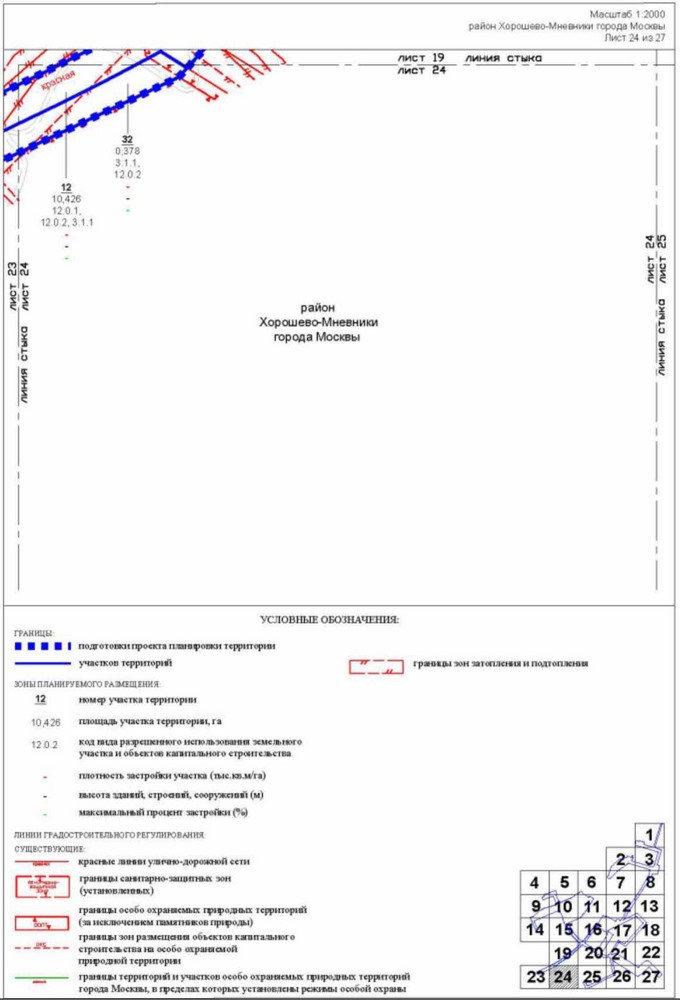 Постановление Правительства Москвы от 26.10.2022 N 2342-ПП "Об утверждении проекта планировки территории пешеходных мостов и набережной Москвы-реки в Мневниковской пойме"