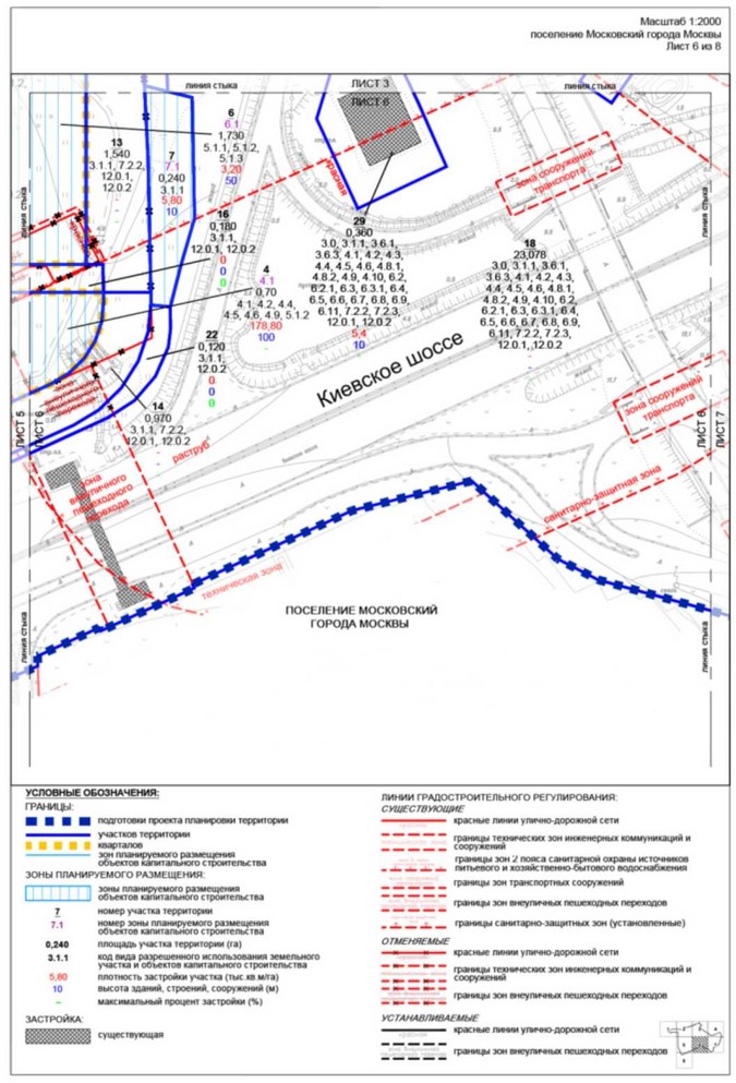 Постановление Правительства Москвы от 01.12.2022 N 2695-ПП "Об утверждении проекта планировки территории вблизи деревни Румянцево поселения Московский города Москвы"