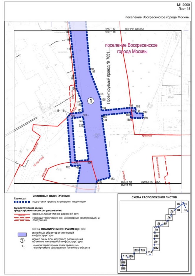 Постановление Правительства Москвы от 05.09.2023 N 1701-ПП "Об утверждении проекта планировки территории линейного объекта - газопровод высокого давления на участке от поселения Воскресенское, в границах района Южное Бутово, до поселения Сосенское"