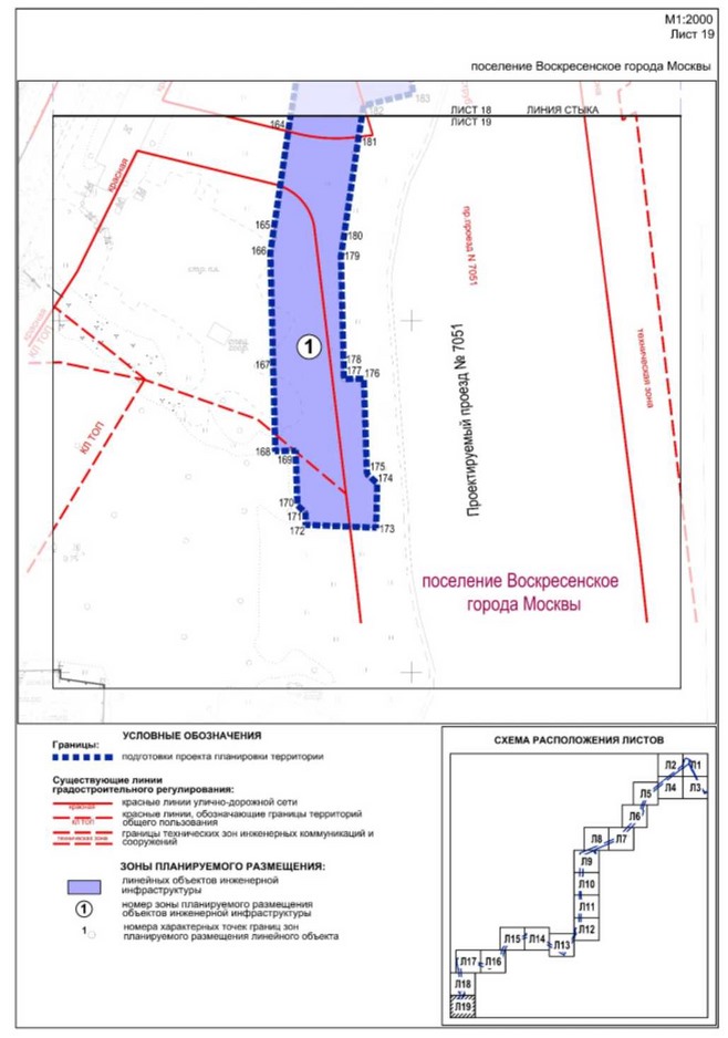 Постановление Правительства Москвы от 05.09.2023 N 1701-ПП "Об утверждении проекта планировки территории линейного объекта - газопровод высокого давления на участке от поселения Воскресенское, в границах района Южное Бутово, до поселения Сосенское"