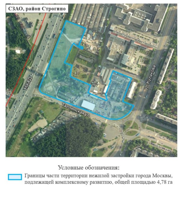 Постановление Правительства Москвы от 22.02.2024 N 343-ПП "О комплексном развитии части территории нежилой застройки города Москвы, расположенной по адресу: г. Москва, 64 км МКАД (на пересечении с Таллинской улицей)"