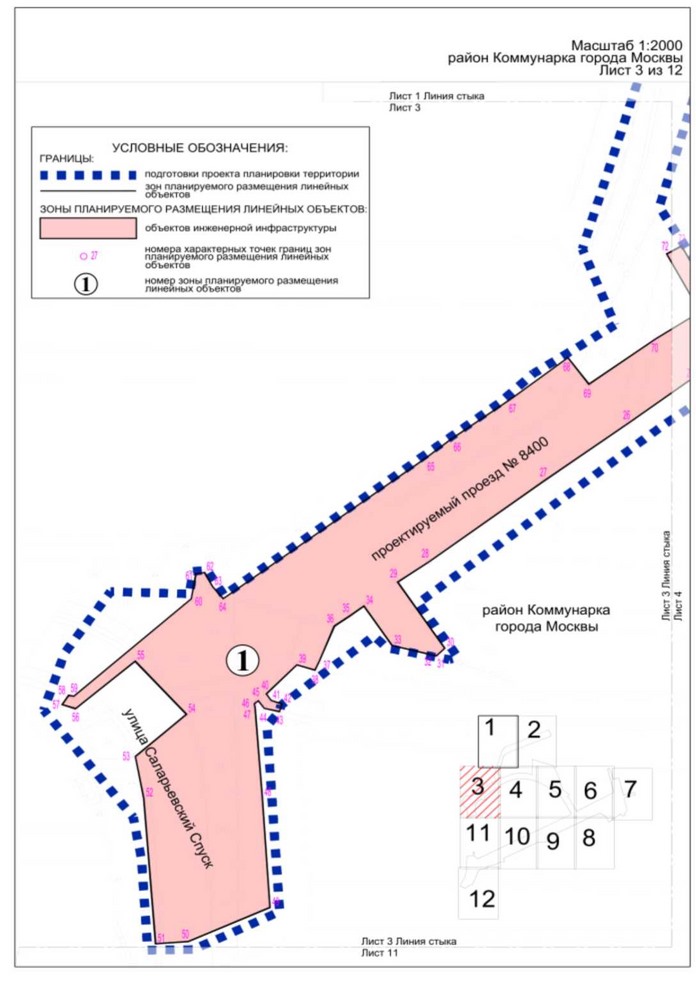 Постановление Правительства Москвы от 30.10.2024 N 2459-ПП "Об утверждении проекта планировки территории линейного объекта участка улично-дорожной сети в районе деревни Саларьево"