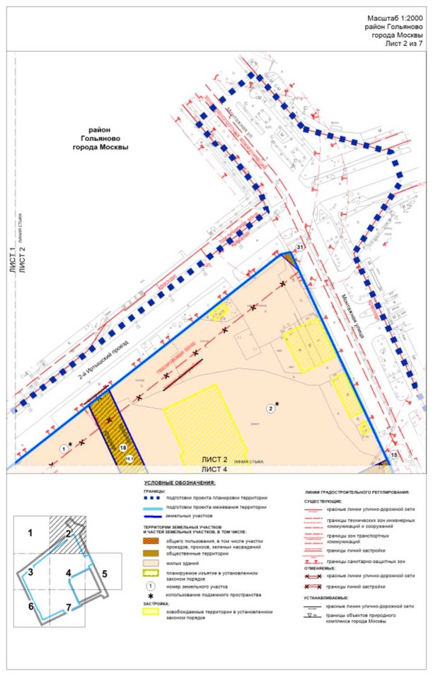 Постановление Правительства Москвы от 07.11.2024 N 2518-ПП "Об утверждении проекта планировки территории по адресу: 2-й Иртышский проезд, вл. 8"